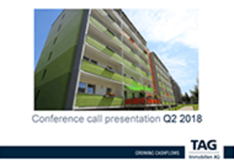 Conference call presentation - Q2 2018