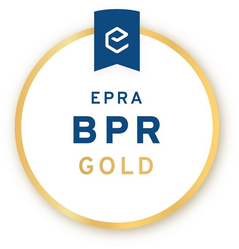 The Annual Report 2022 is honoured with the EPRA GOLD BPR Award 2023.