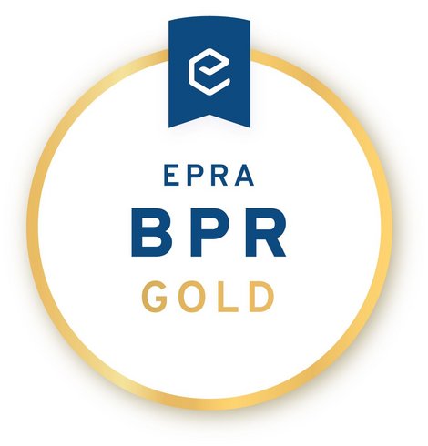 Der Geschäftsbericht 2022 wurde mit dem EPRA BPR GOLD Award 2023 ausgezeichnet