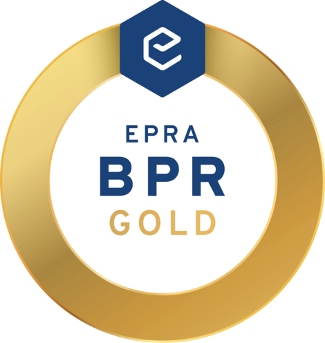 Der Geschäftsbericht 2025 wurde mit dem EPRA BPR GOLD Award 2026 ausgezeichnet