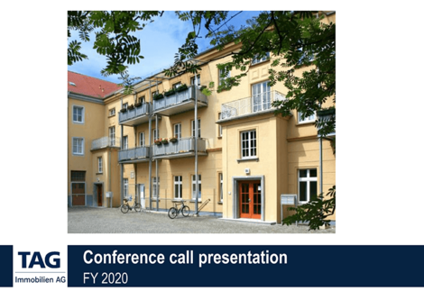 Conference call presentation FY 2020