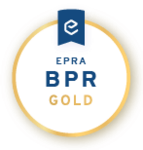 Der Geschäftsbericht 2021 wurde mit dem EPRA BPR GOLD Award 2022 ausgezeichnet
