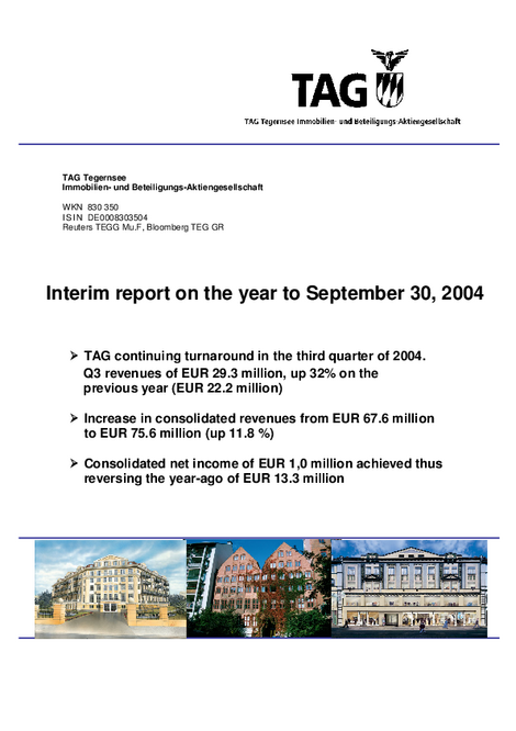 Q3 Report 2004