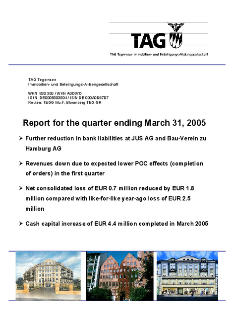 Q1 Report 2005