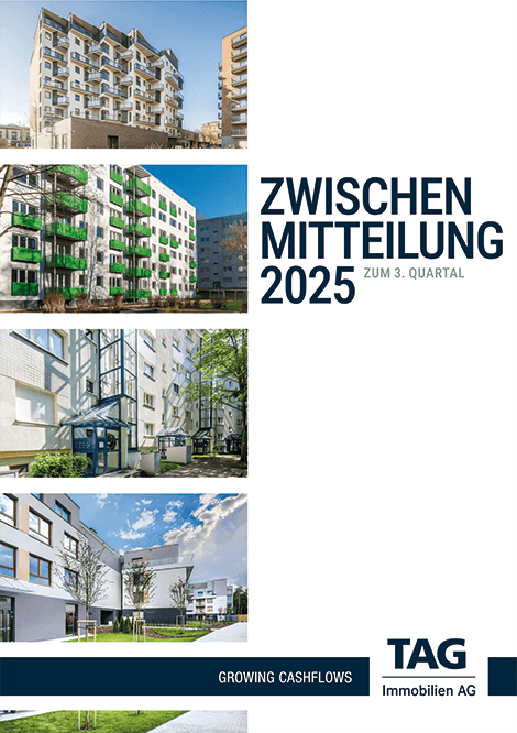 Zwischenmitteilung zum 3. Quartal 2025 der TAG Immobilen AG